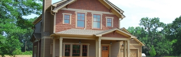 Small single-family house.