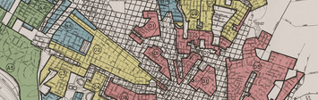 HOLC redlining map of Richmond, VA.