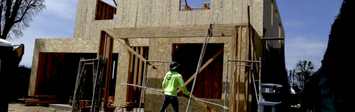 Home under construction.